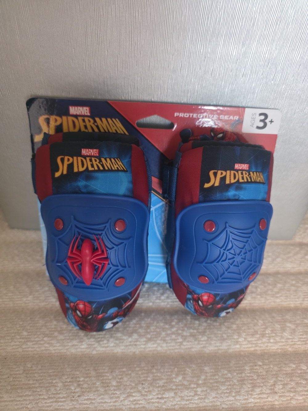 Marvel Spider-Man Blue and Red Protective Pads Set